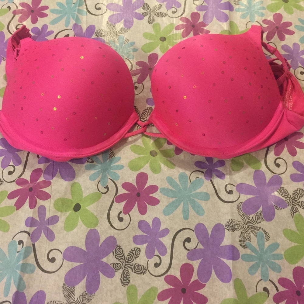 Hot pink Victoria secret bra
